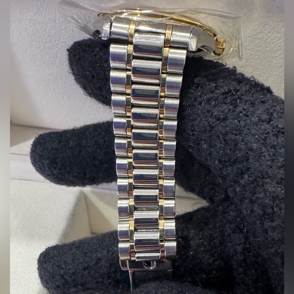 Omega Two-Tone Gold and Silver Watch - Picture 7 of 13